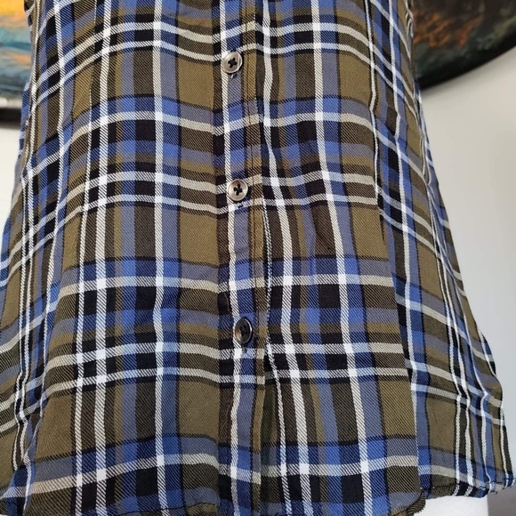 Rock & Republic Plaid Sleeveless - Picture 7 of 8